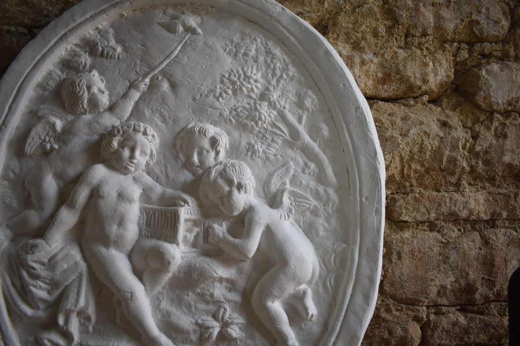 Cherub Plaque