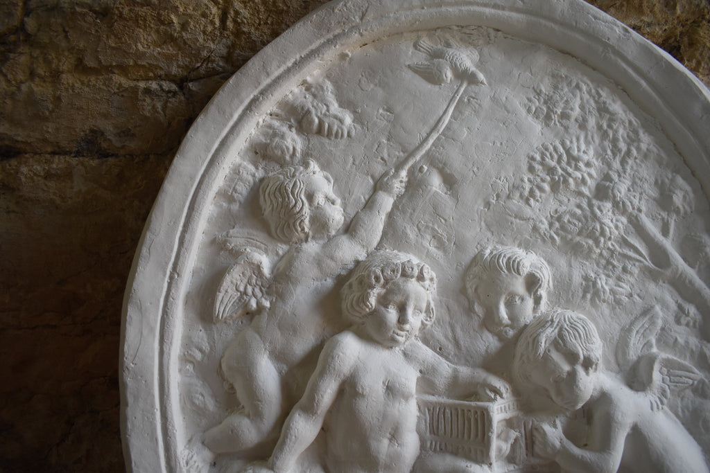 Cherub Plaque