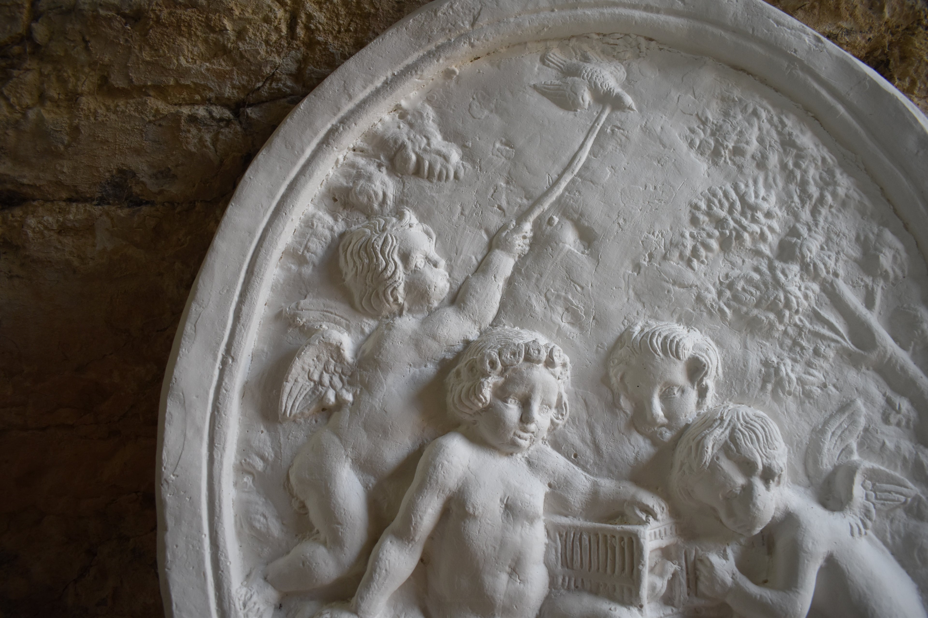 Cherub Plaque